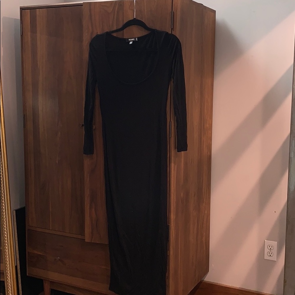 Misguided Black Dress